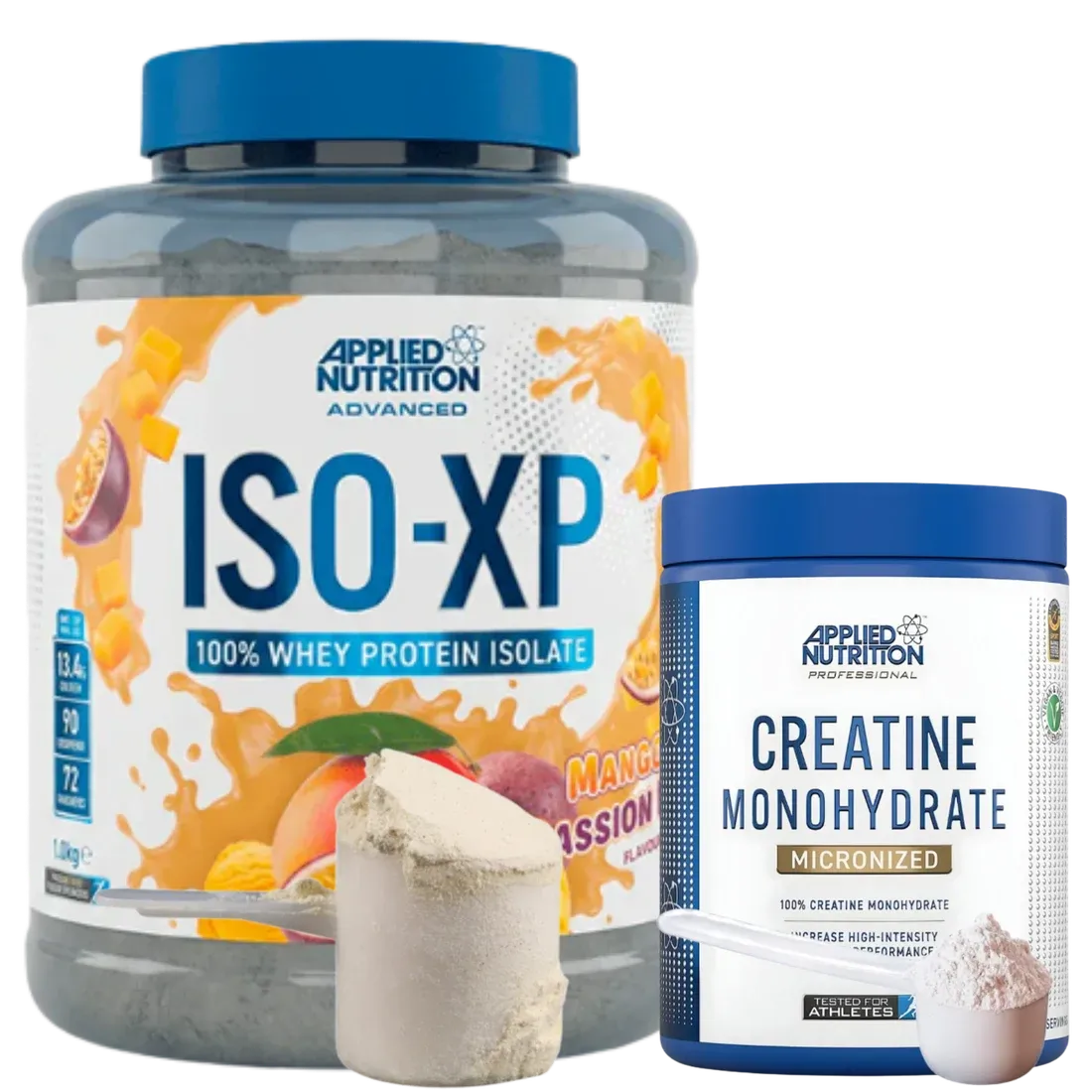 ISO-XP Mango Maracuyá, 1 scoop + creatina